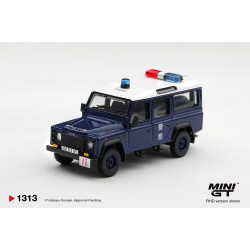 1/64 LAND ROVER DEFENDER 110 ROYAL HK POLICE TAI PO DISTRICT (RHD) HK EXCLUSIVE BLISTER PACKAGING