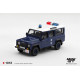 1/64 LAND ROVER DEFENDER 110 ROYAL HK POLICE TAI PO DISTRICT (RHD) HK EXCLUSIVE BLISTER PACKAGING