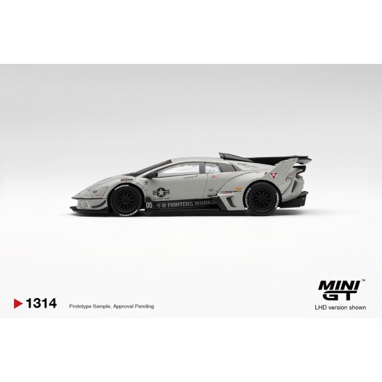 1/64 LAMBORGHINI LB-SILHOUETTE WORKS MURCIELAGO GT EVO FIGHTER (LHD) BLISTER PACKAGING