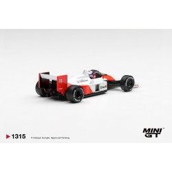1/64 MCLAREN MP4/4 NO.11 ALAIN PROST 1988 CANADIAN GRAND PRIX 2ND PLACE BLISTER PACKAGING