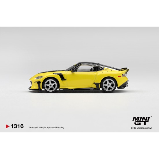 1/64 NISSAN Z VEILSIDE FFZ400 IKAZUCHI YELLOW (RHD)