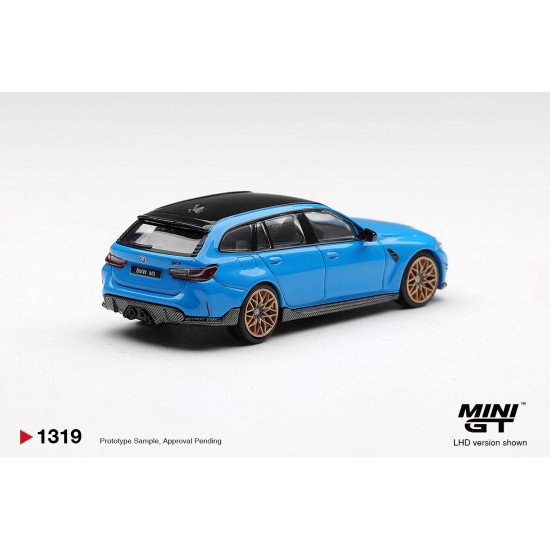 1/64 BMW M3 M PERFORMANCE TOURING RIVIERA BLUE (RHD)