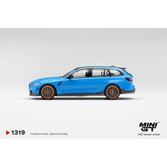 1/64 BMW M3 M PERFORMANCE TOURING RIVIERA BLUE (RHD)