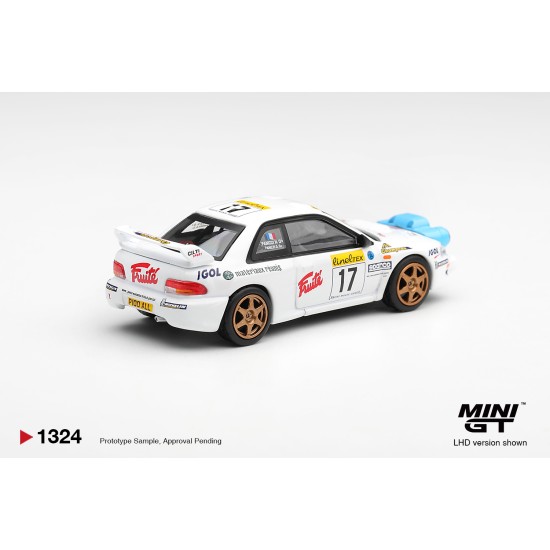 1/64 SUBARU IMPREZA WRC98 NO.17 1999 RALLY MONTE-CARLO (LHD)