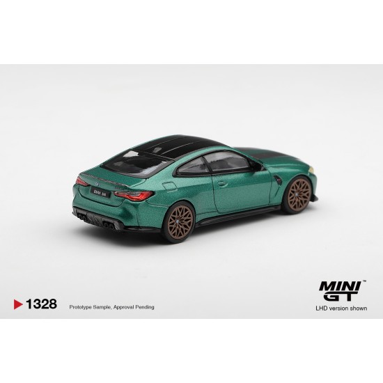 1/64 BMW M4 CS FROZEN ISLE OF MAN GREEN METALLIC (LHD) BLISTER PACKAGING