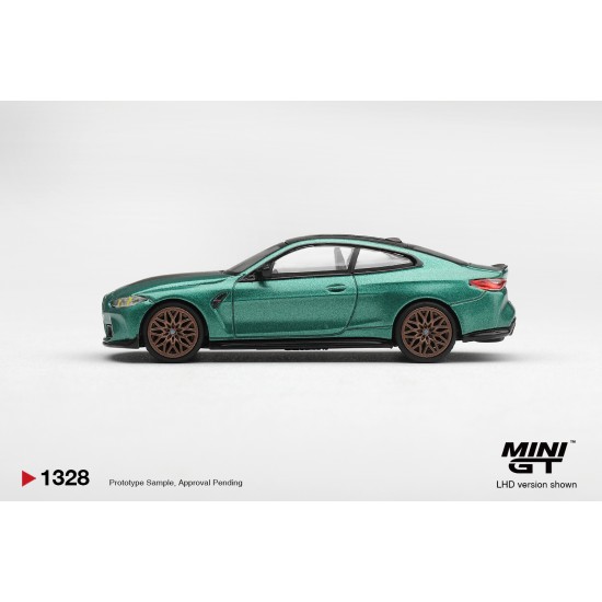 1/64 BMW M4 CS FROZEN ISLE OF MAN GREEN METALLIC (LHD) BLISTER PACKAGING