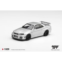 1/64 NISSAN NISMO R34GT-R Z-TUNE Z-TUNE SILVER (RHD)