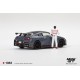 1/64 NISSAN GT-R NISMO 2024 TSUKUBA PRODUCTION CAR LAP RECORD W/MATSUDA FIGURE TSUGIO MATSUDA COLLECTION (RHD)