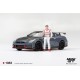 1/64 NISSAN GT-R NISMO 2024 TSUKUBA PRODUCTION CAR LAP RECORD W/MATSUDA FIGURE TSUGIO MATSUDA COLLECTION (RHD)