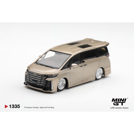 1/64 TOYOTA VELLFIRE 40 KUHL GOLD METALLIC (LHD) BLISTER PACKAGING