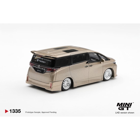 1/64 TOYOTA VELLFIRE 40 KUHL GOLD METALLIC (LHD)