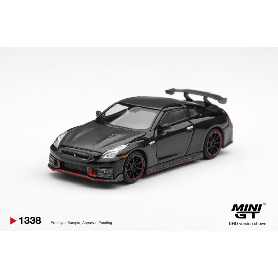 1/64 NISSAN GT-R NISMO 2024 BLACK (LHD) BLISTER PACKAGING