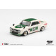 1/64 NISSAN SKYLINE LB-WORKS HAKOSUKA WHITE / GREEN (RHD) BLISTER PACKAGING