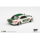 1/64 NISSAN SKYLINE LB-WORKS HAKOSUKA WHITE / GREEN (RHD) BLISTER PACKAGING