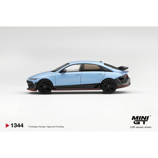 1/64 HYUNDAI IONIQ 6 N PERFORMANCE BLUE PEARL (LHD) (KOREAN EXCLUSIVE)