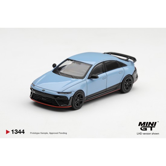1/64 HYUNDAI IONIQ 6 N PERFORMANCE BLUE PEARL (LHD) (KOREAN EXCLUSIVE)