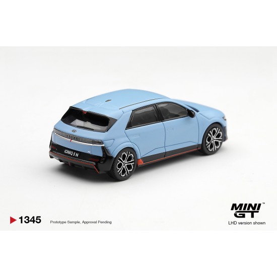 1/64 HYUNDAI IONIQ 5 N PERFORMANCE BLUE MATT (LHD) (KOREAN EXCLUSIVE)