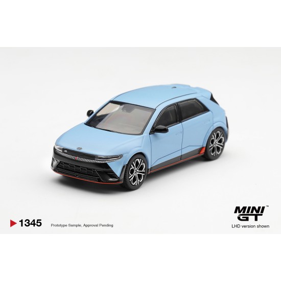 1/64 HYUNDAI IONIQ 5 N PERFORMANCE BLUE MATT (LHD) (KOREAN EXCLUSIVE)