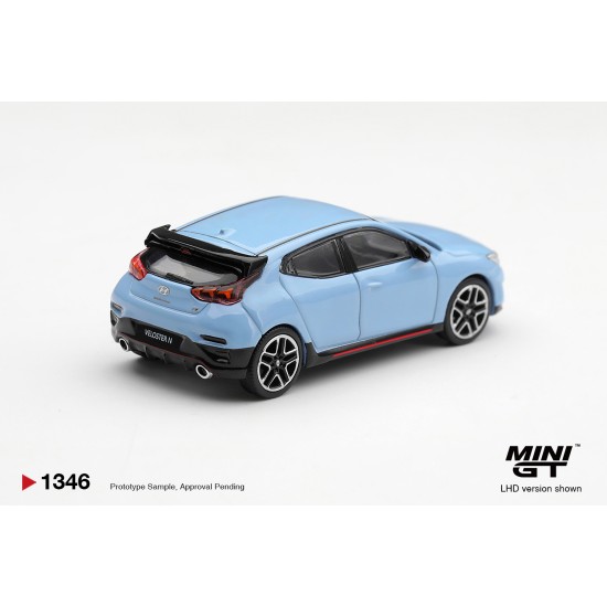 1/64 HYUNDAI VELOSTER N PERFORMANCE BLUE (LHD) (KOREAN EXCLUSIVE)