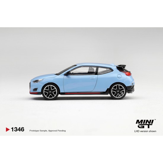 1/64 HYUNDAI VELOSTER N PERFORMANCE BLUE (LHD) (KOREAN EXCLUSIVE)