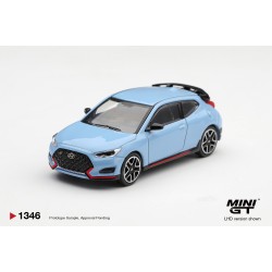 1/64 HYUNDAI VELOSTER N PERFORMANCE BLUE (LHD) (KOREAN EXCLUSIVE)