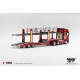 1/64 SCANIA 770S A6X4NA CAR TRANSPORTER V8 50TH ANNIVERSARY PLUS CAR TRANSPORTER RED (RHD)