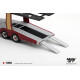 1/64 SCANIA 770S A6X4NA CAR TRANSPORTER V8 50TH ANNIVERSARY PLUS CAR TRANSPORTER RED (RHD)