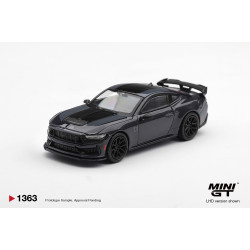 1/64 FORD MUSTANG DARK HORSE BLUE EMBER (LHD)