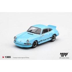 1/64 PORSCHE 911 CARRERA RS 2.7 GULF BLUE WITH BLACK LIVERY (LHD)