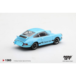 1/64 PORSCHE 911 CARRERA RS 2.7 GULF BLUE WITH BLACK LIVERY (LHD)