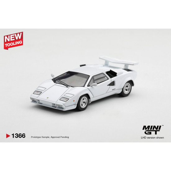 1/64 LAMBORGHINI COUNTACH LP500S WHITE (LHD)