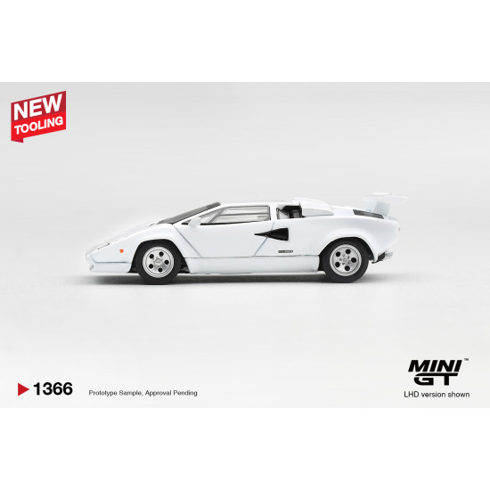 1/64 LAMBORGHINI COUNTACH LP500S WHITE (LHD)