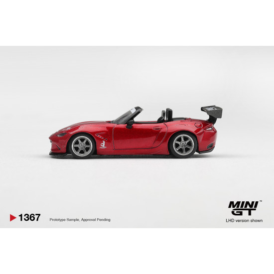 1/64 MAZDA MIATA MX-5 (ND) PANDEM KODO RED (LHD) BLISTER PACKAGING