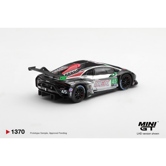 1/64 LAMBORGHINI HURACAN GT3 EVO2 NO.45 DEX WAYNE TAYLOR RACING 2025 IMSA CHEVROLET GRAND PRIX WINNER (LHD)