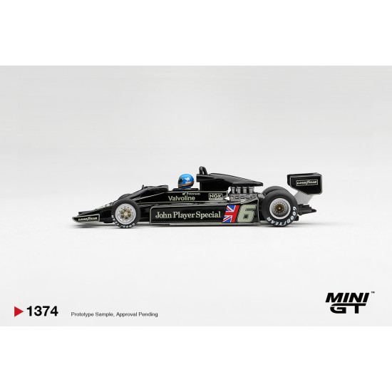 1/64 LOTUS 78 NO.6 RONNIE PETERSON 1978 S.AFRICAN GP WINNER BLISTER PACKAGING