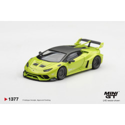 1/64 LAMBORGHINI HURACAN LB WORKS LIME METALLIC (LHD) BLISTER PACKAGING