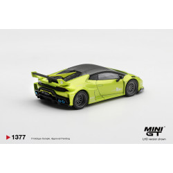 1/64 LAMBORGHINI HURACAN LB WORKS LIME METALLIC (LHD)