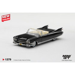 1/64 CADILLAC ELDORADO BIARRITZ 1959 BLACK (LHD) BLISTER PACKAGING