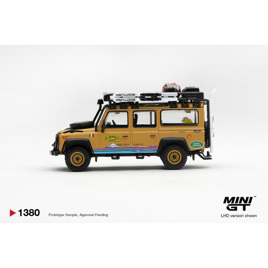 1/64 LAND ROVER DEFENDER 110 1998 CAMEL TROPHY TIERRA DEL FUEGO CT.24 ITALY (LHD)