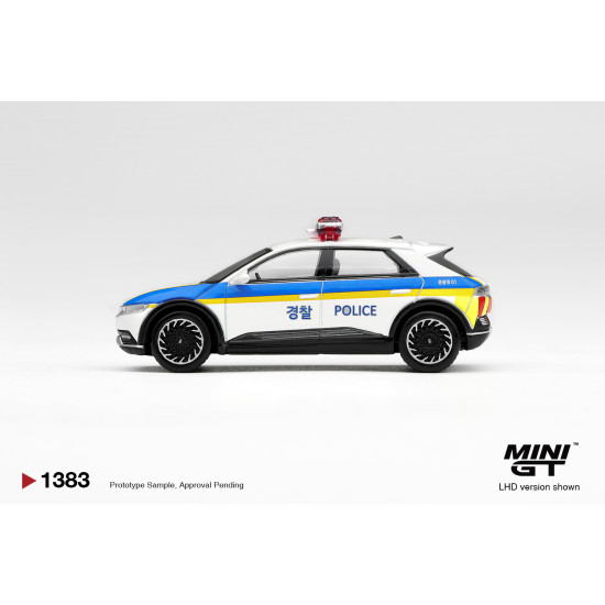 1/64 HYUNDAI IONIQ 5 POLICE CAR (LHD) KOREA EXCLUSIVE 1/64 HYUNDAI IONIQ 5 POLICE CAR (LHD) KOREA EXCLUSIVE