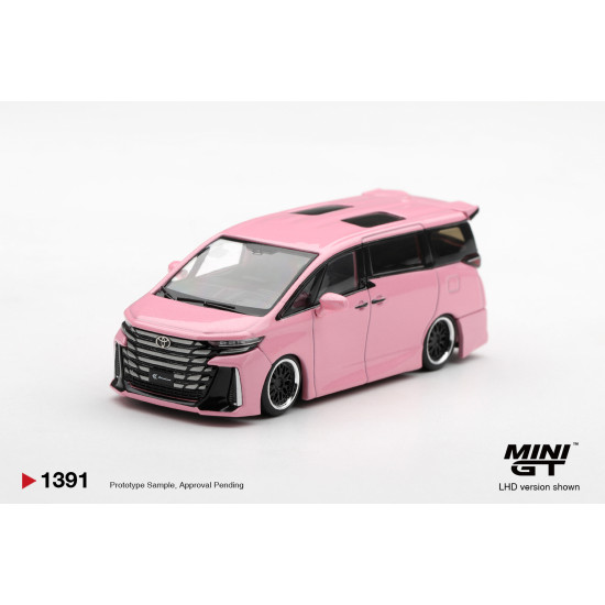 1/64 TOYOTA VEILFIRE 40 KUHL METALLIC PINK (LHD) BLISTER PACKAGING