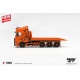 1/64 SCANIA 770S B8X4NA HOOKLIFT FLATBED ORANGE (LHD)