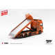 1/64 SCANIA 770S B8X4NA HOOKLIFT FLATBED ORANGE (LHD)