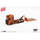 1/64 SCANIA 770S B8X4NA HOOKLIFT FLATBED ORANGE (LHD)