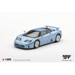 1/64 BUGATTI EB110 GT AZZURRO METALLIZZATO MONDIAL DE L'AUTOMOBILE 1992 (LHD) BLISTER PACKAGING