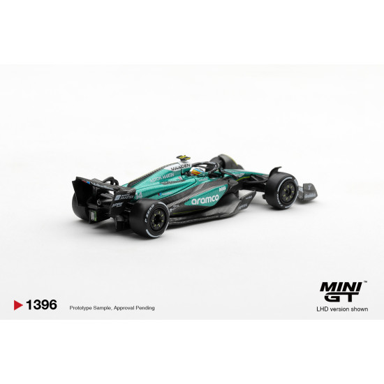 1/64 ASTON MARTIN AMR24 NO.14 FERNANDO ALONSO 2024 F1 2024 LAS VEGAS GP BLISTER PACKAGING