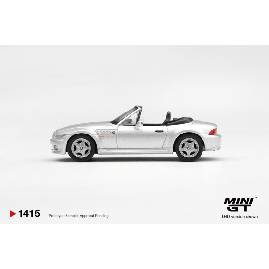 1/64 BMW Z3 TITANIUM SILVER (LHD)