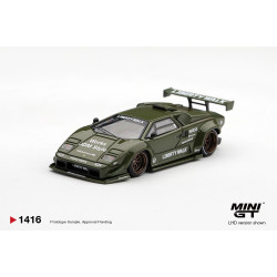 1/64 LAMBORGHINI COUNTACH LB-WORKS ARMY GREEN (LHD)