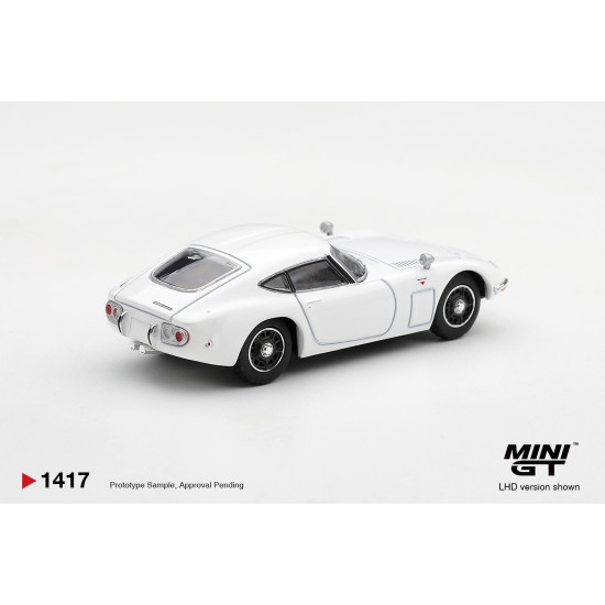 1/64 TOYOTA 2000GT PEGASUS WHITE (RHD)