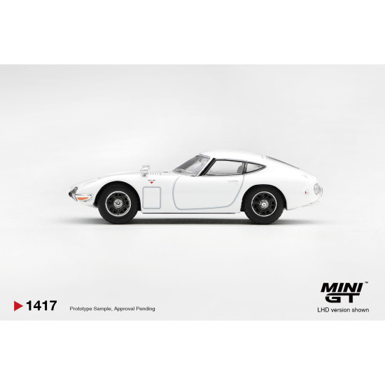 1/64 TOYOTA 2000GT PEGASUS WHITE (RHD)